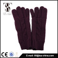 100% акриловые зимние длинные теплые трикотажные перчатки / Knit Glove / Knitting Glove